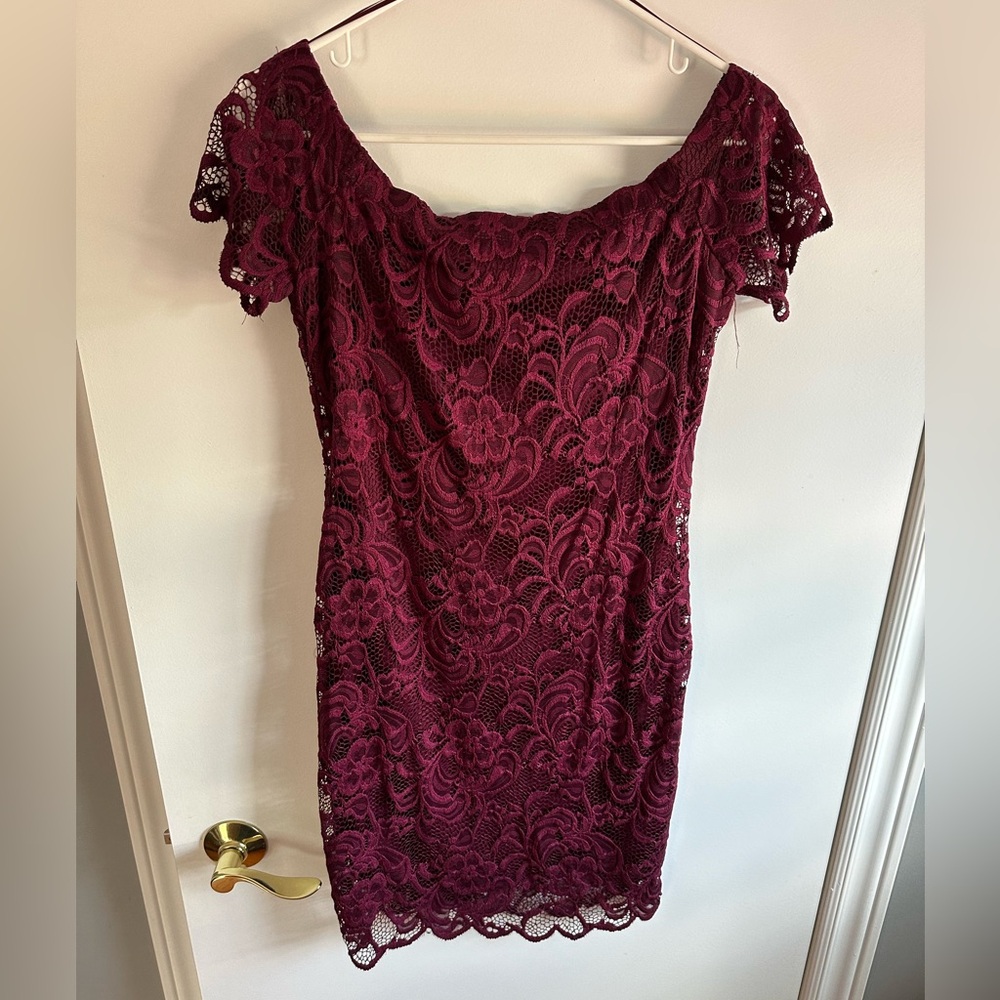 Off the shoulder dress
